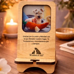 Cuadrito en Madera con Foto Resinada