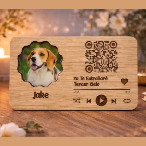 🎶 Placa Musical Personalizada – Un recuerdo que también se escucha