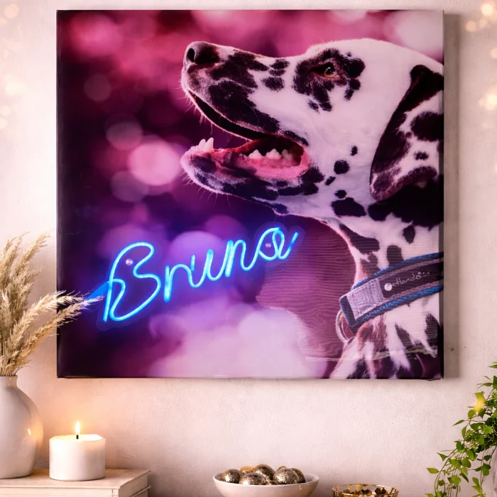 Cuadro de gran formato 1 cuadro de gran formato funeraria para mascotas en Bogota Huellitas de amor