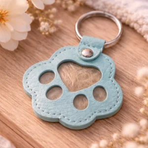 🤍 Llavero Porta Mechón – Un vínculo que permanece